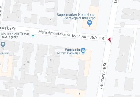 Скролл/Ситиборд, Одесса, Бєлінського вул., 11 - М. Арнаутська вул. А3