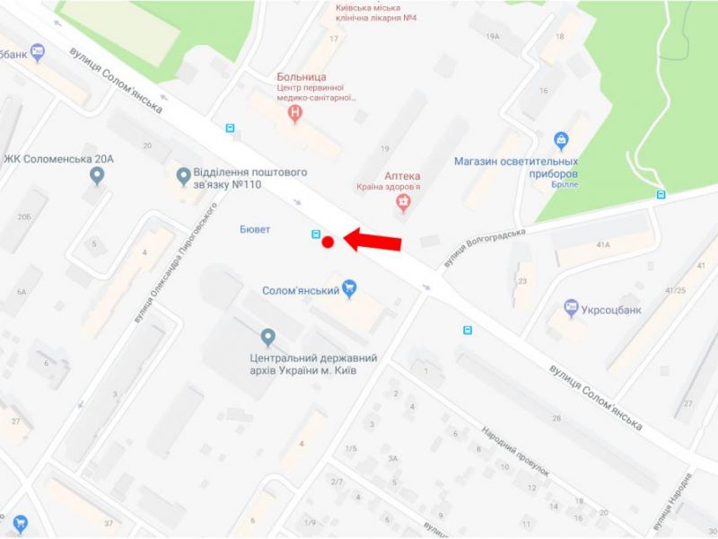 Білборд/Щит, Київ, Солом''янська вул, 24,