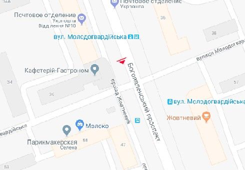 Беклайт, Миколаїв, Богоявленський просп. (Жовтневий просп.), 45