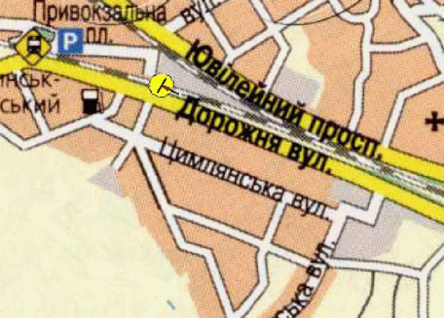 Білборд/Щит, Кам'янське/Дніпродзержинськ, Київська траса, біля вул.Дорожня, в центр/Киевская трасса, возле ул.Дорожной, в центр