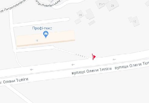 Скрол/Сітіборд, Київ, Теліги Олени вул., 15 - Петропавлівська вул.