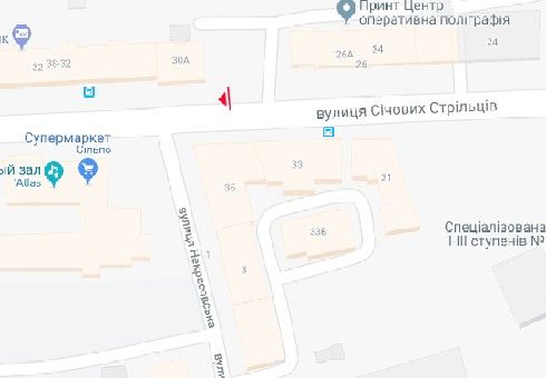 Скрол/Сітіборд, Київ, Січових Стрільців (Артема вул.), 28а