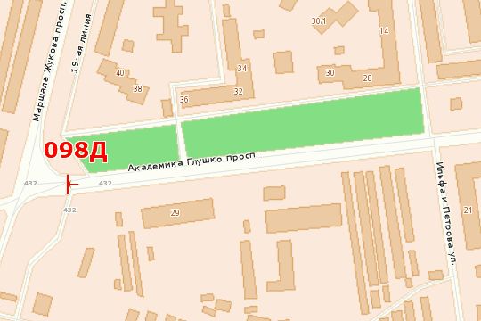 Білборд/Щит, Одеса, просп. Академика Глушко, 29-А / просп. Маршала Жукова