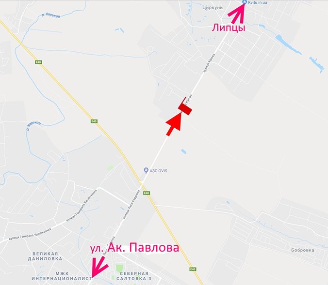 Білборд/Щит, Харків, вул. Леся Сердюка -Кільцева дорога-7-із центру
