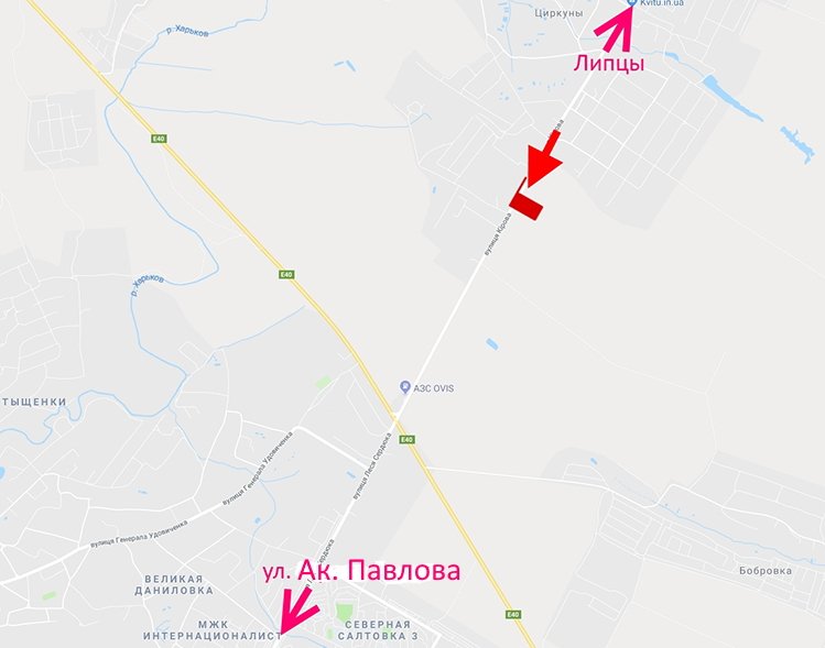 Білборд/Щит, Харків, вул. Леся Сердюка -Кільцева дорога-10-в центр