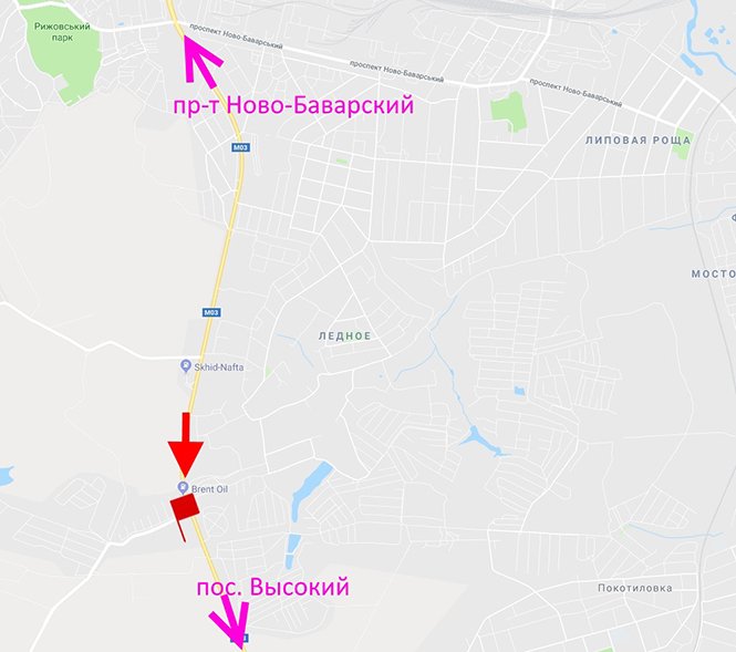 Білборд/Щит, Харків, Кільцева дорога-сел. Лідне -біля АЗС Brent Oil-прапорець №2- в бік сел. Високий