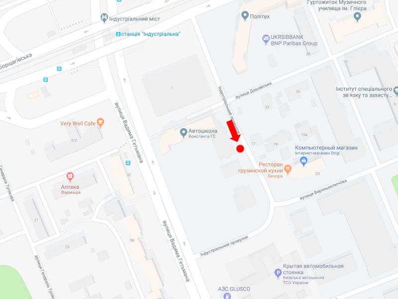 Билборд/Щит, Киев, Індустріальний пров., 2, в сторону вул. Гетьмана, ст. м. "Шулявська"