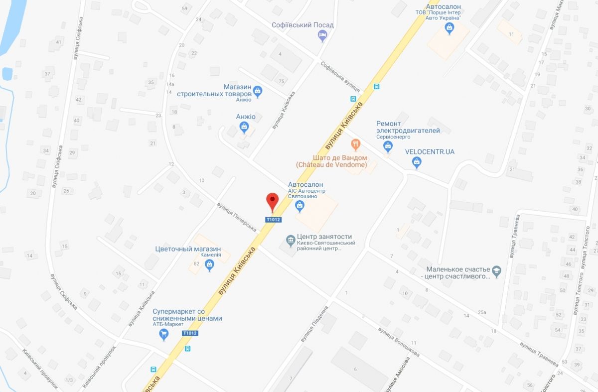 Білборд/Щит, Софіївська Борщагівка, Софіївська Борщагівка, вул.Київська, біля Камелії, направлення на Київ