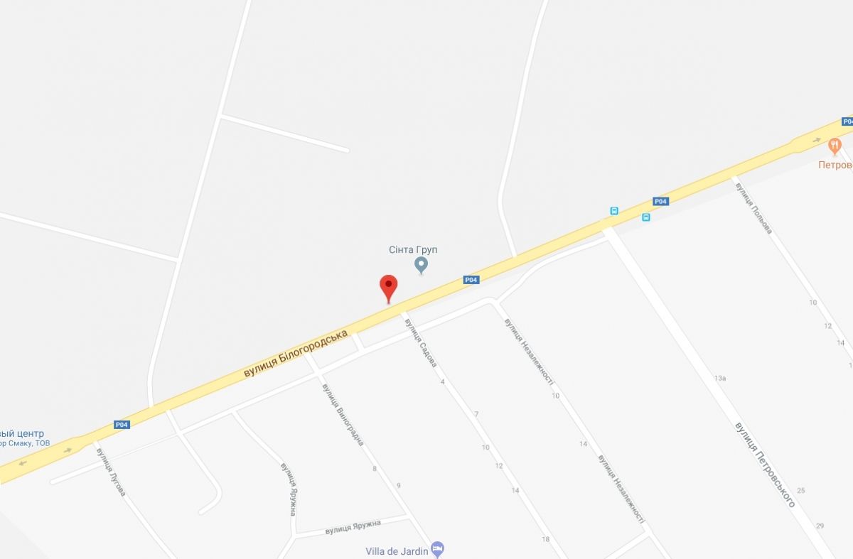 Билборд/Щит, Святопетровское, Святопетрівське, Святопетрівське, вул.Білогородська біля зупинки Доброволець