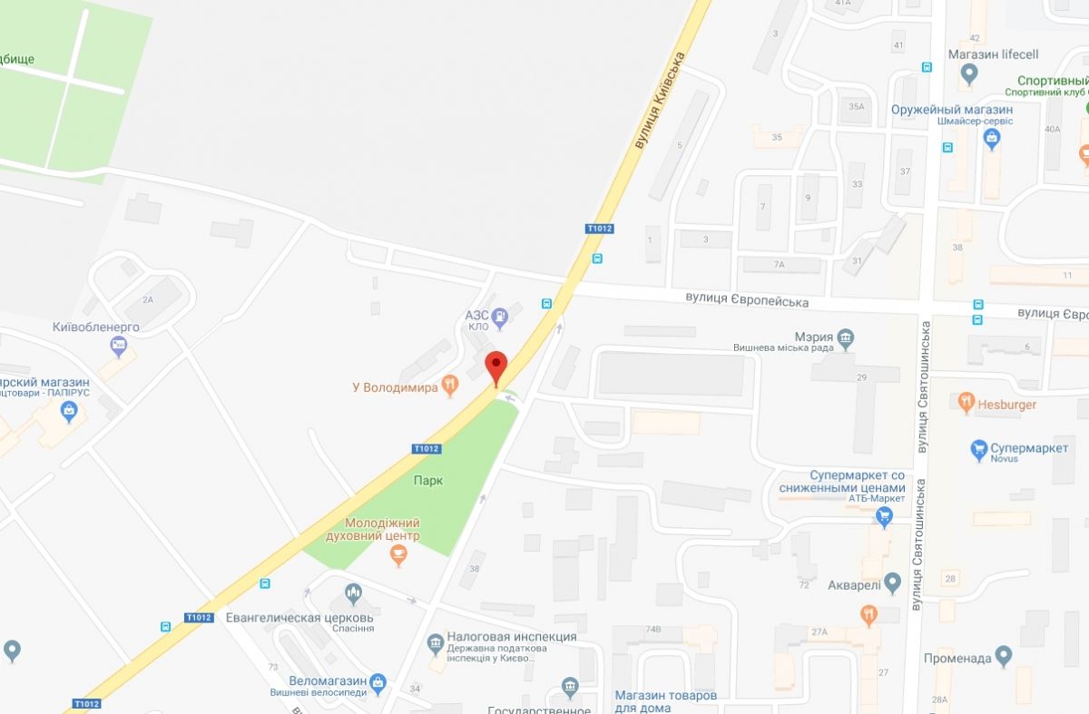 Билборд/Щит, Вишневое, Вишневе, вул.Київська, біля заправки КЛО, направлення на Боярку