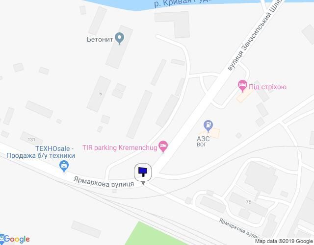 Билборд/Щит, Кременчуг, вул. Ярмаркова, 5-А, перехр. з вул. Занасипський Шлях, район Авторинку