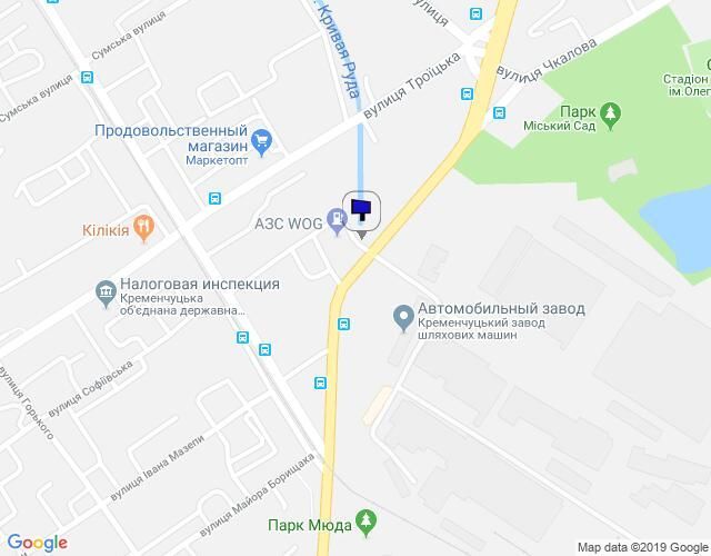 Билборд/Щит, Кременчуг, просп. Свободи, 7-Б, біля АЗС «WOG» та ресторану «Хуторок»