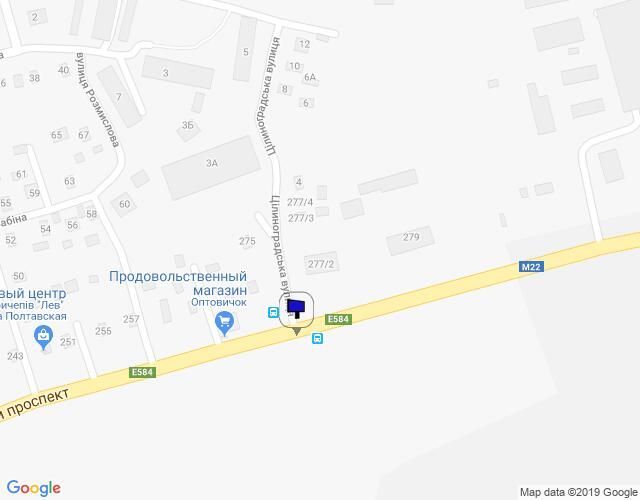 Билборд/Щит, Кременчуг, просп. Полтавський, перехр. з вул. Цілиноградською, біля Хлібзаводу