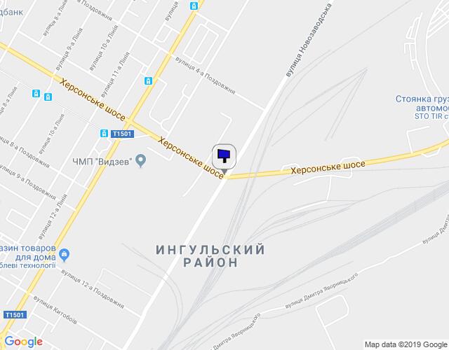 Билборд/Щит, Николаев, пр Центральний - Инженерна ( в центр ) борд