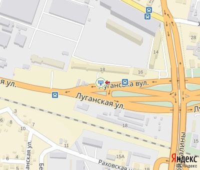 Билборд/Щит, Львов, Луганська вул., ( завод "Полярон"), путепровід, Кредобанк