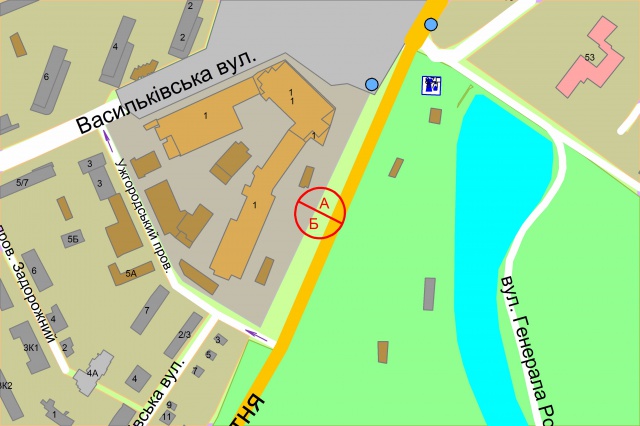Беклайт, Київ, Голосіївський проспект (40-річчя Жовтня), 1 (за 150 метрів до Голосіївської площі), на розподілювачі ліворуч