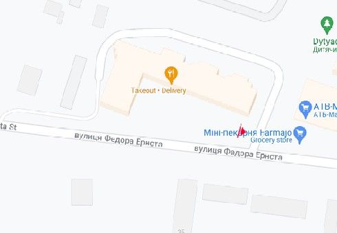 Білборд/Щит, Київ, Эрнста ул., 2