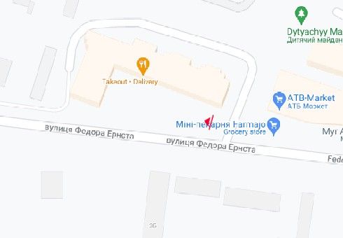 Білборд/Щит, Київ, Федора Ернста вул., 2