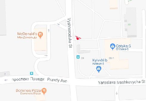 Ролер/Призматрон, Київ, Вишгородська вул., 30