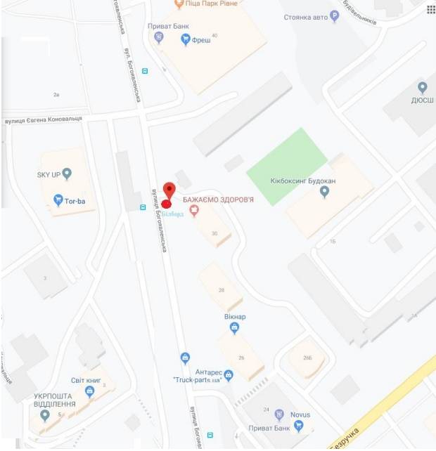 Билборд/Щит, Ровно, м. Рівне вул. Богоявленська (колишня Черняка), навпроти зупинки громадського транспорту (біля супермаркетів ”Фреш” , ”NOVUS” , "Torba")