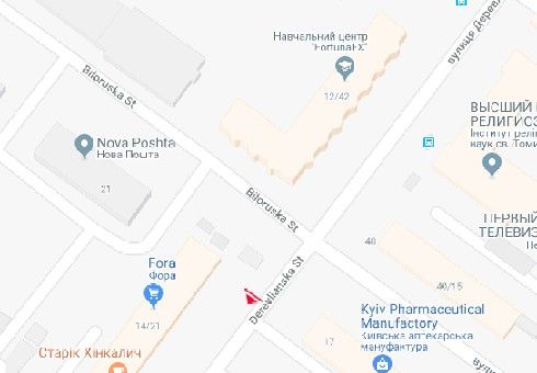 Скрол/Сітіборд, Київ, Деревлянська вул. (Якіра вул.), 14/21