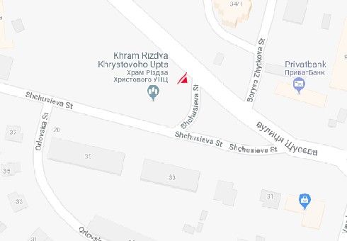 Білборд/Щит, Київ, Щусєва вул., 34/1