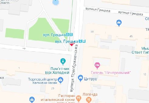 Ситилайт, Одесса, Преображенська вул. (вугол Соборній площі) В