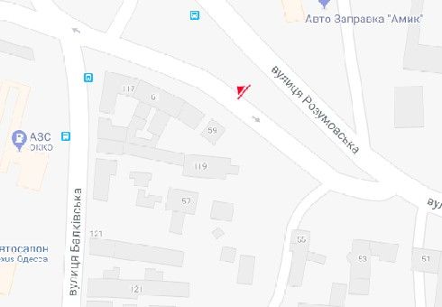 Ситилайт, Одесса, Разумовська вул. (навпроти центрального автовокзала) B (зупинка)