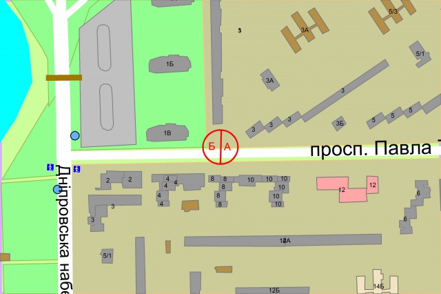 Білборд/Щит, Київ, Тичини Павла проспект, 1 (рух від Дніпровська набережна, ліворуч)