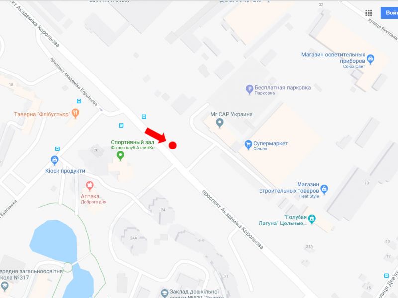 Білборд/Щит, Київ, Корольова пр., 11, біля супермаркету "Сільпо", в сторону вул. Симиренка