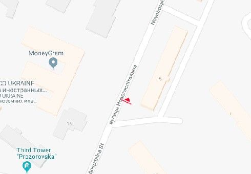 Скрол/Сітіборд, Київ, Новогоспитальная ул., 5