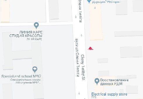 Скрол/Сітіборд, Київ, Теліги вул., 4