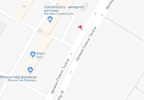 Скрол/Сітіборд, Київ, О. Теліги вул., 29