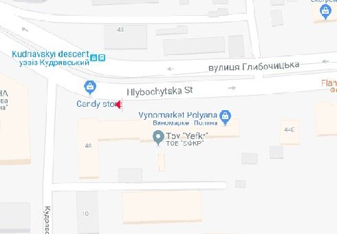 Скрол/Сітіборд, Київ, Глибочицька вул., 40