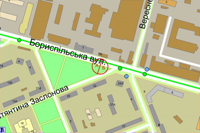 Ролер/Призматрон, Київ, Бориспільська / Заслонова, 22