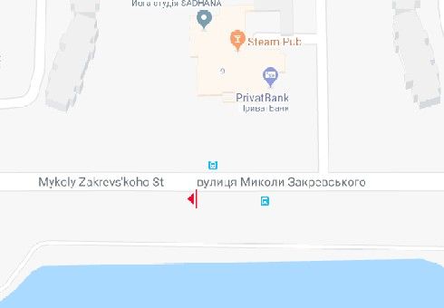 Білборд/Щит, Київ, Миколи Закревського вул., 9