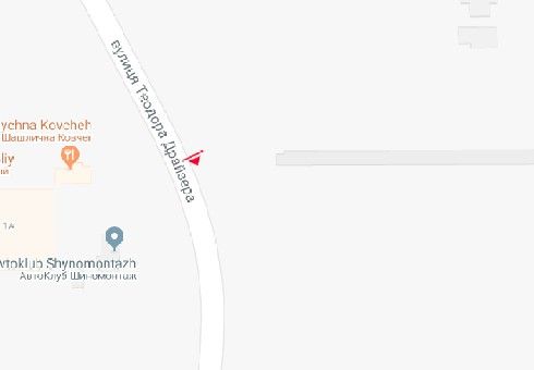 Білборд/Щит, Київ, Драйзера Теодора вул., 2г