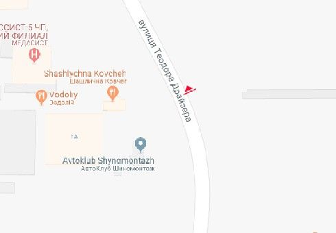 Билборд/Щит, Киев, Драйзера Теодора вул., 2г