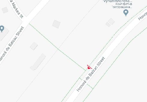 Білборд/Щит, Київ, Бальзака вул. (Каштанова вул.)