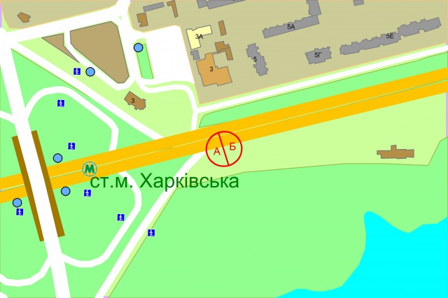 Беклайт, Київ, Бажана Миколи проспект, навпроти буд. 3, (М)"Харьківська" рух в напрямку міста Бориспіль