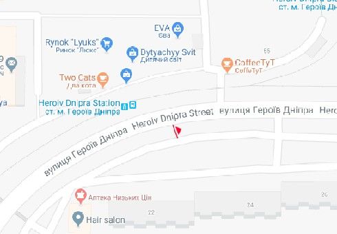 Білборд/Щит, Київ, Героїв Дніпра вул., 24