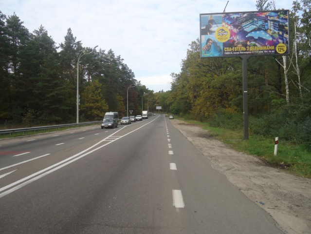 Білборд/Щит, Київ, Литовський (Мінський) пр./вул.Дніпроводська (біля ЖК Forest Park)