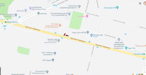 Роллер/Призматрон, Киев, просп. Берестейський (Перемоги), 66, в напр. м. Берестейська
