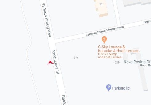 Білборд/Щит, Київ, Райдужна вул., 25а