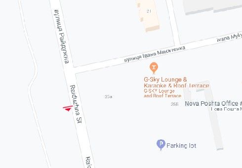 Білборд/Щит, Київ, Райдужна вул., 25а