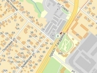Ситилайт, Днепр, пр.Науки, 40б, супермаркет "АТБ", АЗС Sentosa (1)/пр.Гагарина, 40б, супермаркет "АТБ", АЗС "Sentosa" -1-