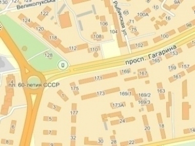 Ситилайт, Днепр, пр.Науки, 112, заїзд в "МакДональдс" (підстанція)/пр.Гагарина, 112, заезд в "МакДональдс" (подстанция)