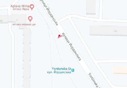 Білборд/Щит, Київ, Йорданська вул. (Лайоша Гавро вул.), 17