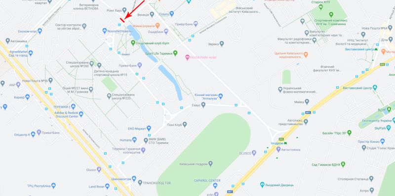 Роллер/Призматрон, Киев, Вільямса академіка вул. /вул. Смолича, рух в напрямку вул. Маршала Якубовського