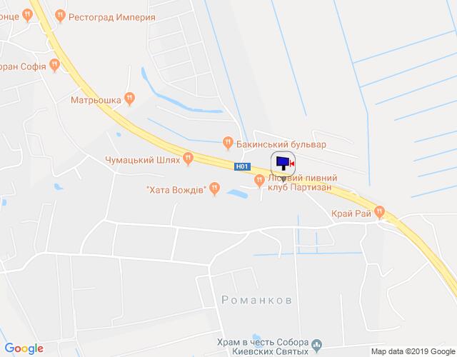 Билборд/Щит, Трассы, Дніпровське шосе, траса Н-01 "Київ-Знам'янка", км 28+400 право, біля ресторану "Три мушкетери", верх